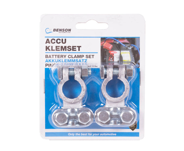 Accuklemset 2 dlg - 15-20mm Loodklemmen voor Auto & Bootaccu's