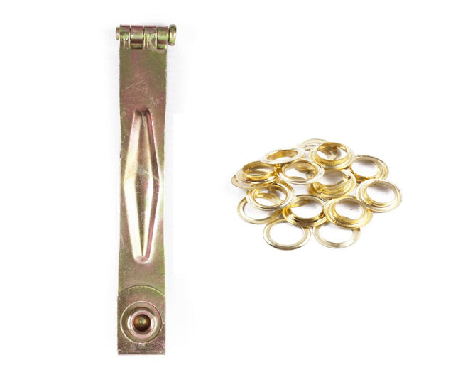Zeilringtang Set Ø10mm voor Tenten en Zeilen, Incl. 100 Ogen
