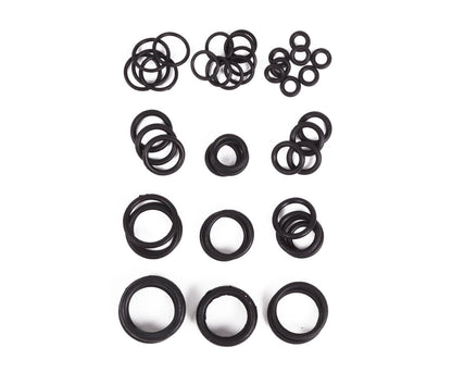 O-ringen Set 50 dlg: 50 maten rubber, oliebestendig, voor auto's & sanitair