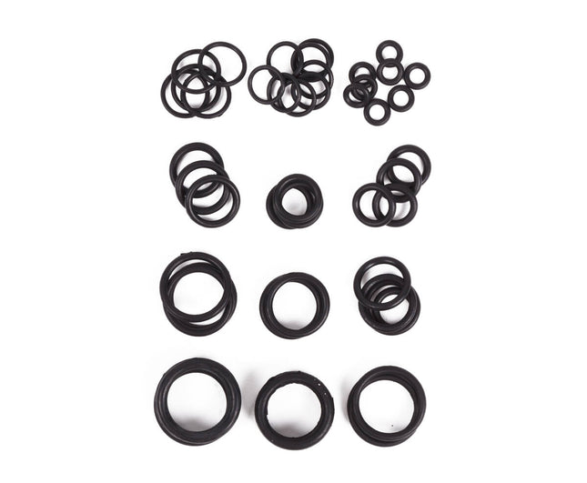 O-ringen Set 50 dlg: 50 maten rubber, oliebestendig, voor auto's & sanitair