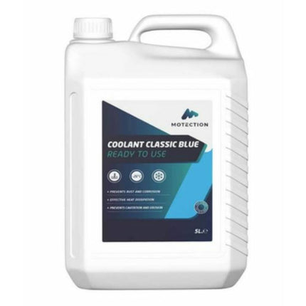 Koelvloeistof 5L - Motection Classic Blue -26°C, Beschermt Tegen Roest