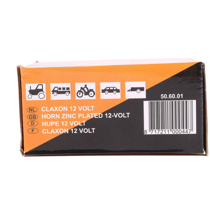 Claxon 12V - Luid 110 dB Geluid voor Auto's en Motorfietsen