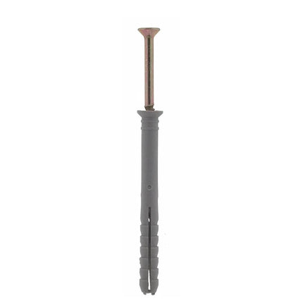 Slagplug 6x60mm - Voor Beton en Baksteen, Eenvoudige Hamerinstallatie
