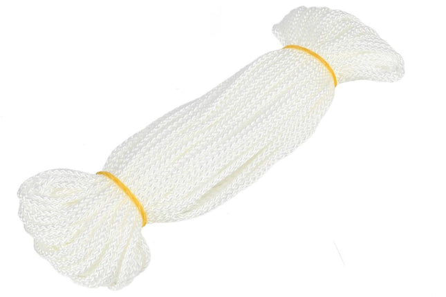 Touw scheerlijn 3 mm x 20 mtr streng – Materiaal polypropyleen, Diameter 3 mm, 20 meter