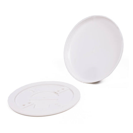 Ronde Plafondplaat Ø12,5cm - Perfect voor Woon- en Kantoorverlichting