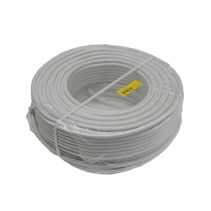 Witte Stroomkabel 100m 3x1.50mm², ideaal voor verlichting aansluiten.