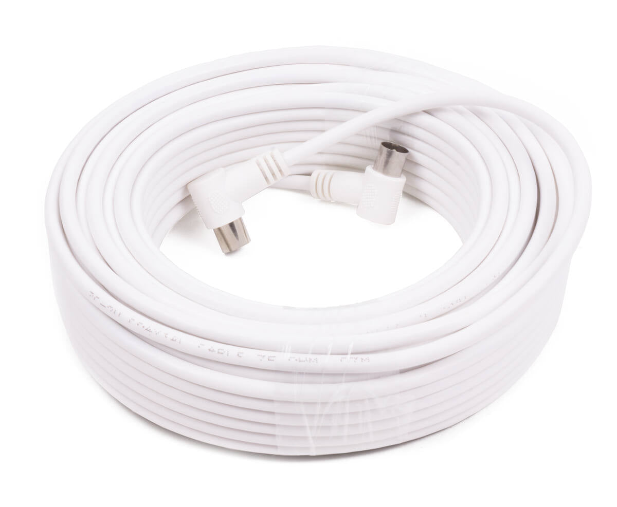 Coax Kabel 15m - Voor TV, Satelliet & Modem, Hoge Signaaloverdracht