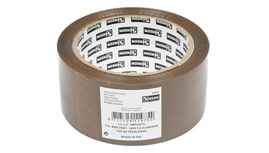 Dozentape bruin 66 mtr x 48 mm