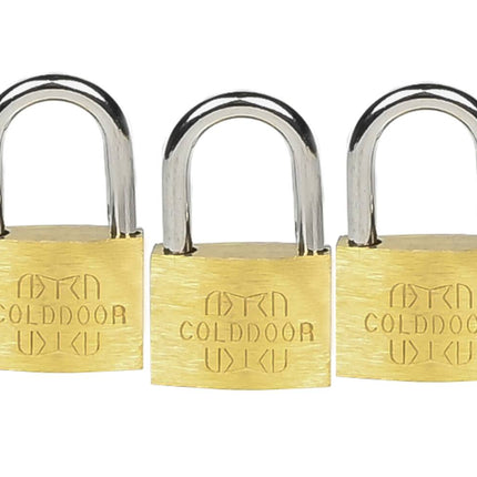 Hangslot 20 mm 3 dlg - Compacte Beveiliging met 3 Sleutels voor Schuur