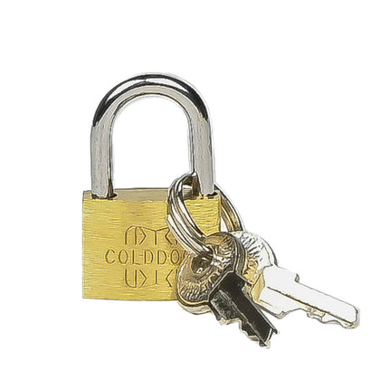 Hangslot 20 mm 3 dlg - Compacte Beveiliging met 3 Sleutels voor Schuur