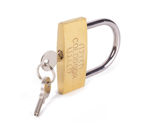 Hangslot 60 mm Staal, Weerbestendig, Inclusief 3 Sleutels, Voor Schuur