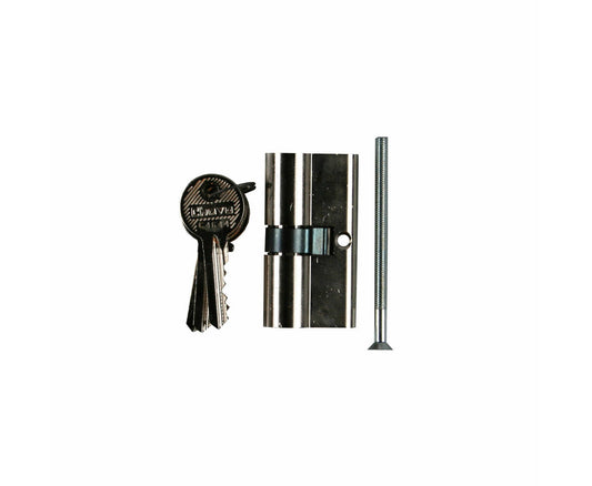 Chavo Euro Profielcilinder 30x30mm Nikkel - Voor Deurbeveiliging