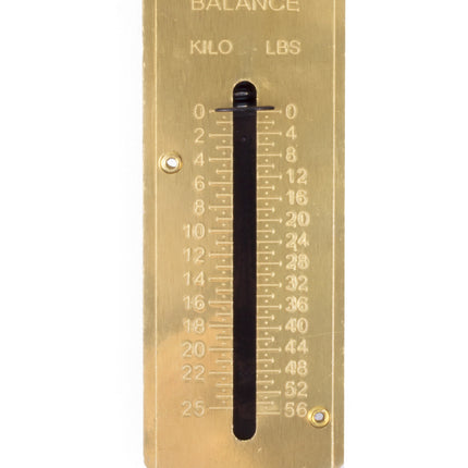 Unster pocket balance 25 kg – Maximaal weegvermogen 25 kg / 55 lbs, Breedte ca. 4–5 cm