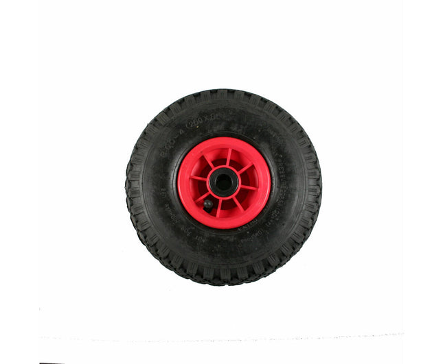 Wiel + Band 3.00-4", Luchtband, 260mm, Geschikt voor Kruiwagens