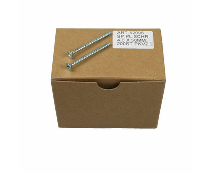 Spaanplaatschroef 4.0 x 50 mm - Voor Spaanplaat en MDF Montage