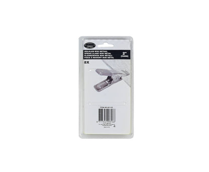Mini Metaal Zeilklem 20x50mm 8dlg - Perfect voor Zeilen en Doeken