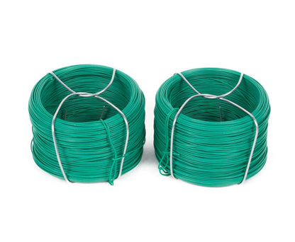 Binddraad Groen 0.7mm x 50m, 2 Stuks, Perfect voor Plantenbinden