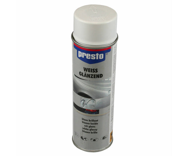 Presto Lak Glans Wit 500 ml - Hoogglans voor binnen- en buitenschilderwerk.