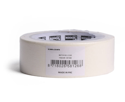Afplaktape 35mm x 25m - Strakke Lijnen voor Schilderprojecten