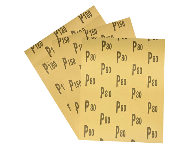 Schuurpapier Set 30 Vel - P80, P150, P180 voor Hout & Metaal Schuren