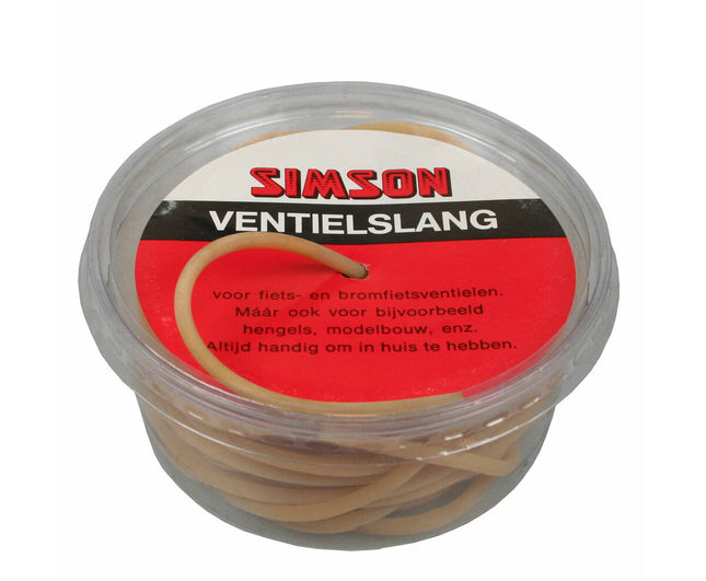 Simson Ventielslang 10m - Voor Fietsventielen Dunlop, Presta, Schrader