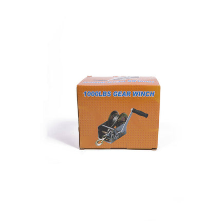 Handlier 10m, 1000lbs, 4.5mm kabel, ideaal voor trailers/boottransport.