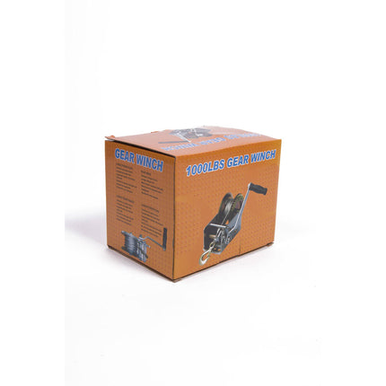 Handlier 10m, 1000lbs, 4.5mm kabel, ideaal voor trailers/boottransport.