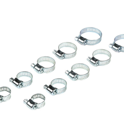 Slangklemmen Set 10 dlg - 5 maten, ideaal voor water- en luchtslangen