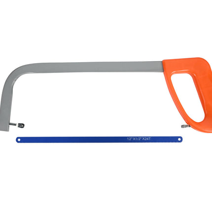 IJzerzaag 300 mm - Stalen frame, verstelbaar, ideaal voor metaalwerk.