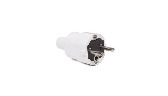 Stekker PVC RA Wit - Robuust, Veilig, Universeel voor Apparaten