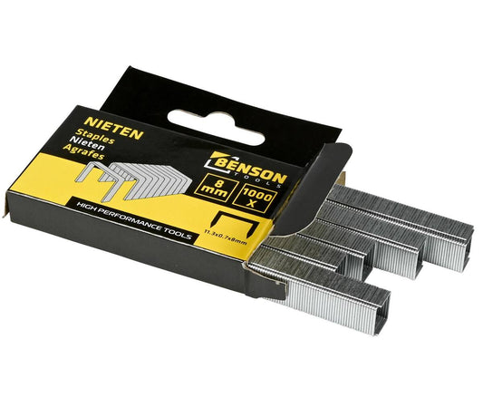 8mm x 0,7mm Nieten, 1000 Stuks, Voor Textiel en Posters Bevestigen