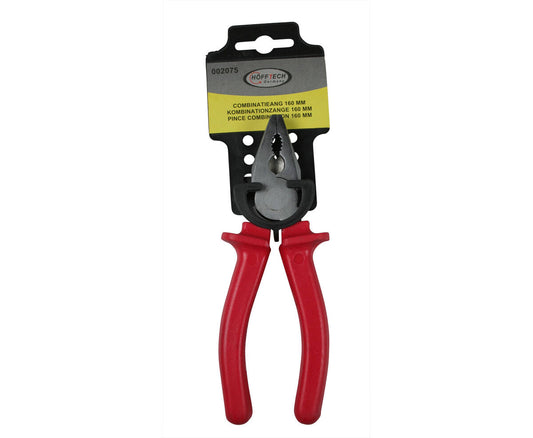 Combinatietang 160mm Cr-V: Knipt draad, buigt metaal, 160 mm lang