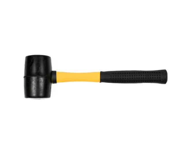 Rubberhamer Ø50mm 450g Fiber Steel voor Tegel- en Houtwerk