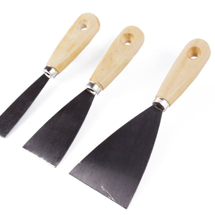 Plamuurmessenset 3 dlg - 30/50/80mm voor vulstoffen en verf