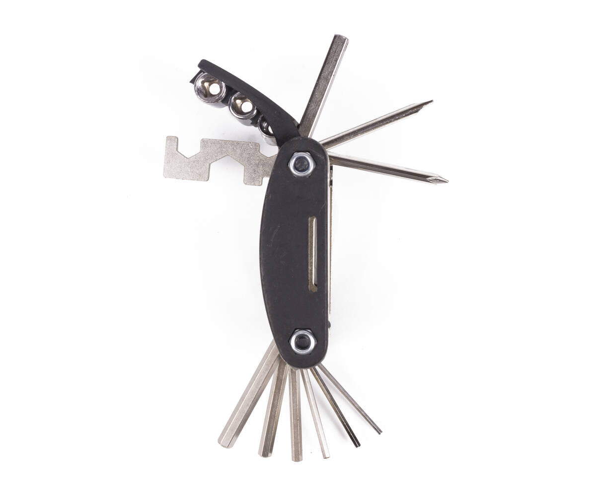 Multifunctionele 16-in-1 fietsreparatietoolset voor snelle reparaties