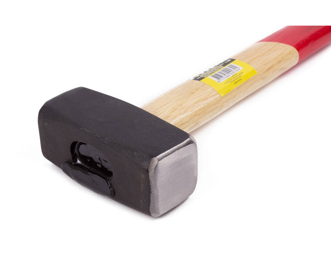 Moker 1kg Staal met Houten Antislipsteel voor Sloopwerkzaamheden