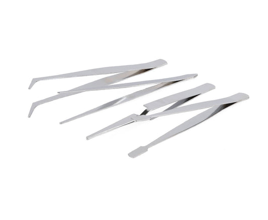 Pincet Set 4-delig – Voor Juwelen, Horloges, Hobbyprojecten
