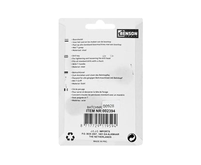 Boorsleutels Set 2-delig, 10+13 mm, ideaal voor bouw en onderhoud.