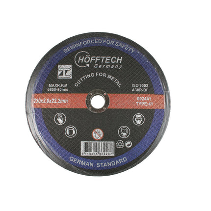 Metaal Doorslijpschijf ø230x3.0x22.2mm, Snijdt Snel en Precisie