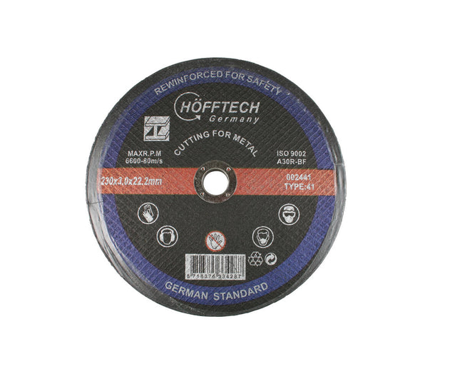 Metaal Doorslijpschijf ø230x3.0x22.2mm, Snijdt Snel en Precisie