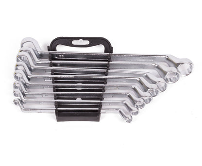 8-delige Ringsleutelset 6-22mm Chroom-Vanadium met Houder