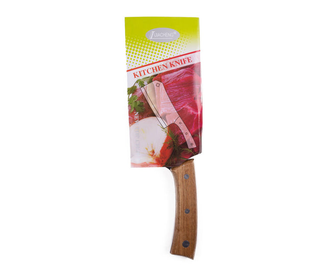 Grote RVS Keukenbijl, 33.5 cm, Ideaal voor Vlees en Groenten