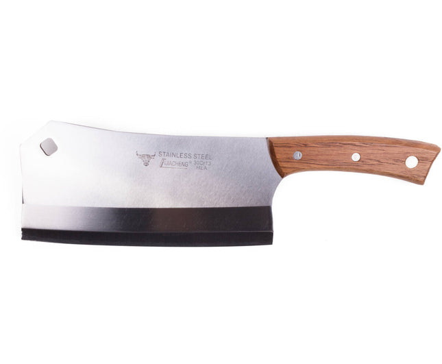 Grote RVS Keukenbijl, 33.5 cm, Ideaal voor Vlees en Groenten