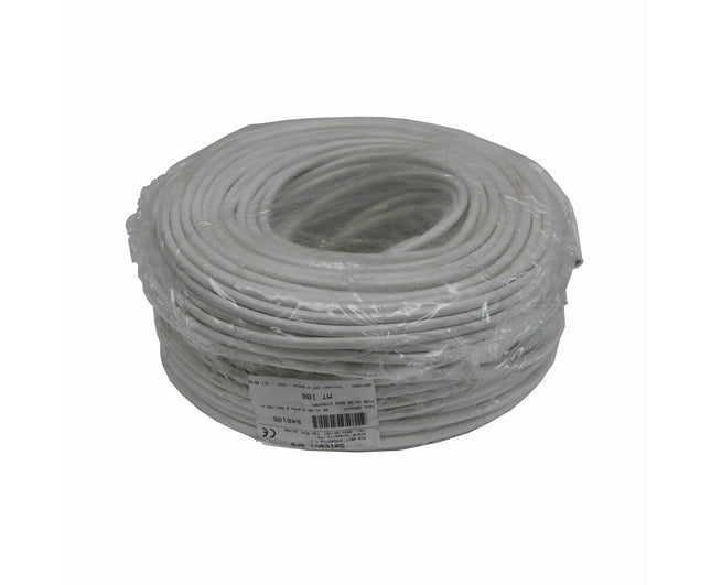 Stroomkabel Wit 3x1.00mm² 100m - Voor Verlichting & Apparaten
