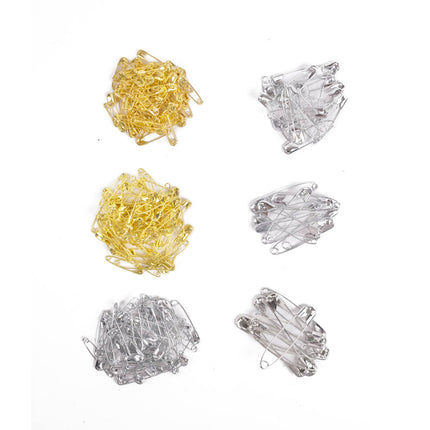 Veiligheidsspelden Set 250 dlg - Maten 2cm-5.5cm voor Kleding & DIY