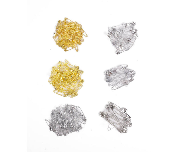 Veiligheidsspelden Set 250 dlg - Maten 2cm-5.5cm voor Kleding & DIY