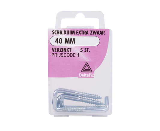 40mm Verzinkte Schroefduim voor Zware Deuren en Poorten