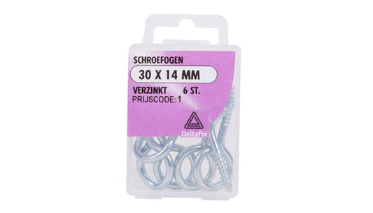 Schroefoog 30 x 14 mm