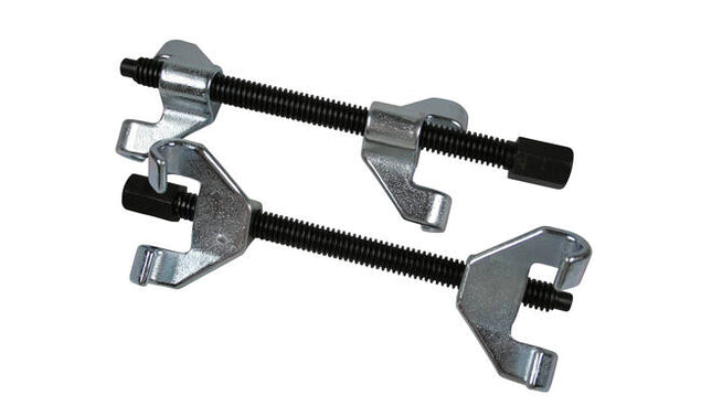 Veerklem Set 25 cm, gehard staal, veilig voor schokbrekercompressie