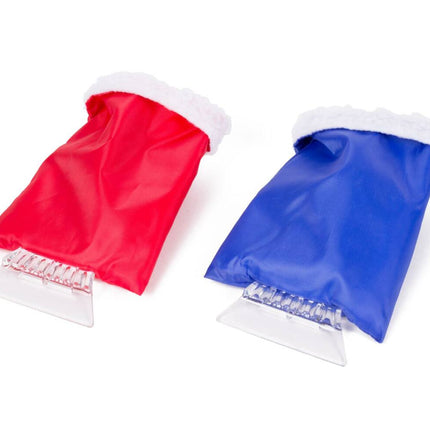 IJskrabber met gevoerde handschoen, effectief ijsvrij maken autoruiten.